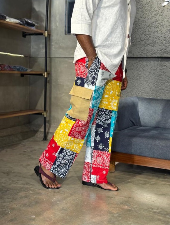 Multicolor Adire Pant